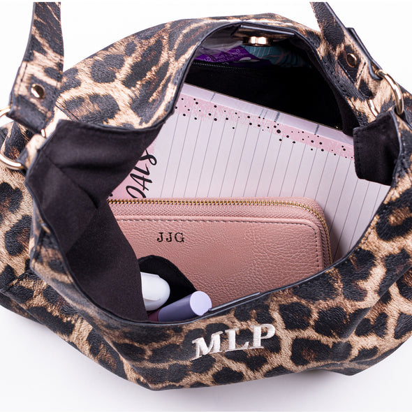 Leopard Hobo Bag