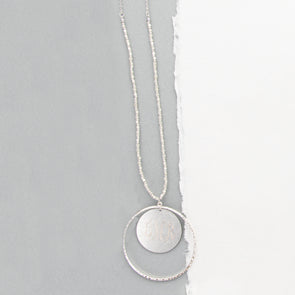 Show Stopper Necklace- Silvertone