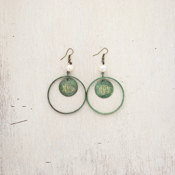 Around We Go Earrings - Ironworks