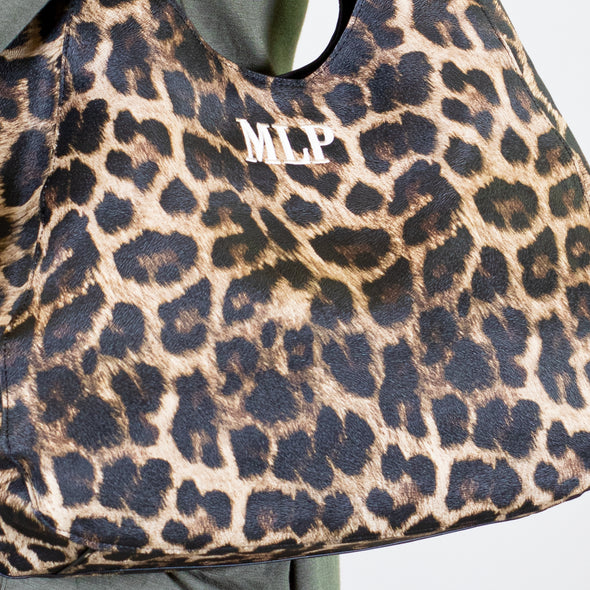 Leopard Hobo Bag