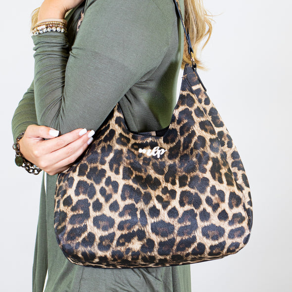 Leopard Hobo Bag