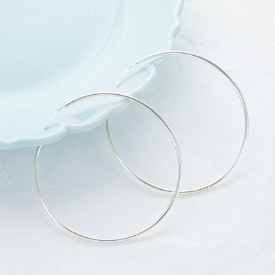 Graceful Moves Hoop Earrings