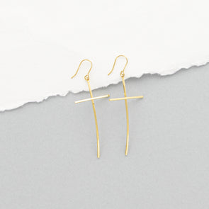 Good Grace Earrings - Goldtone