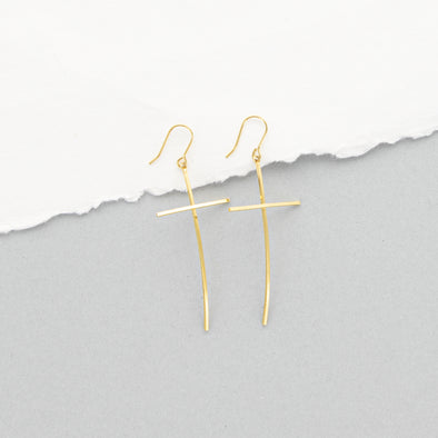 Good Grace Earrings - Goldtone