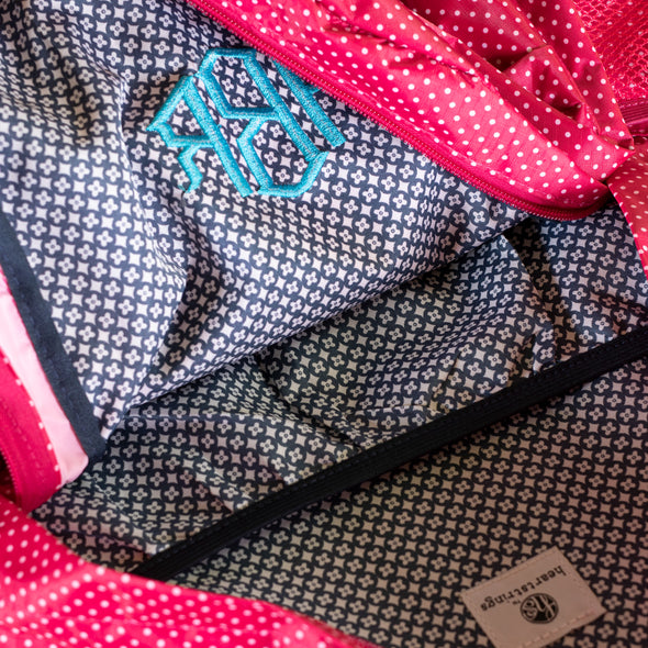 Polka Dot Backpack - Pink