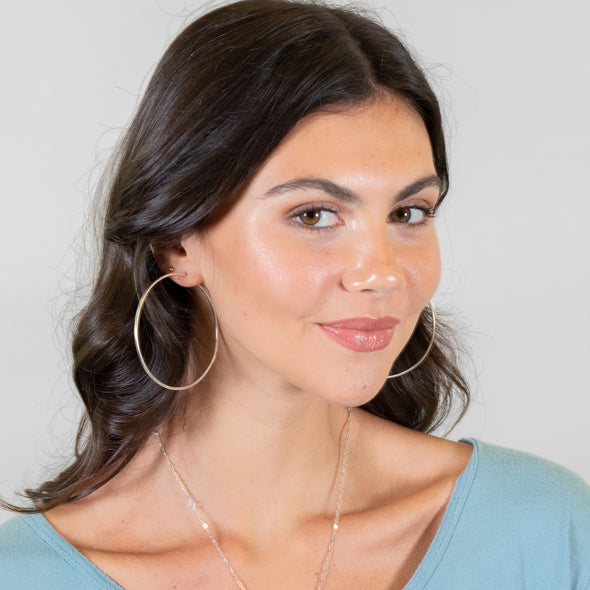 Graceful Moves Hoop Earrings