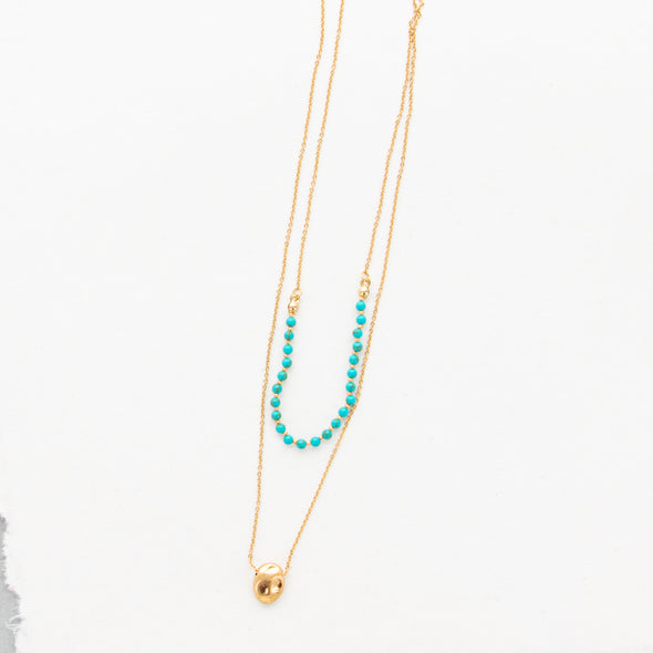 Rumor Has it Turquoise Necklace