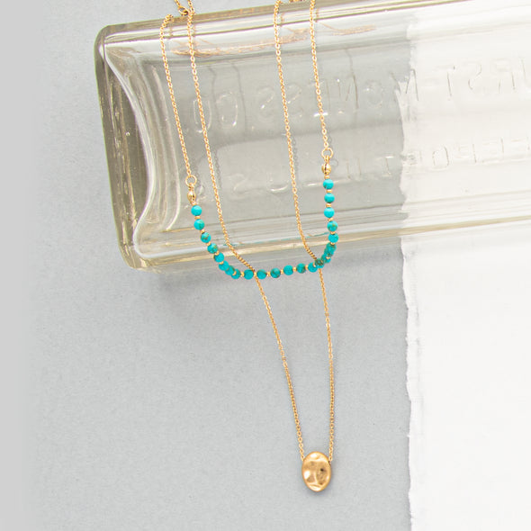 Rumor Has it Turquoise Necklace