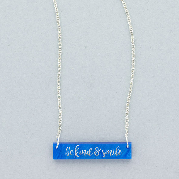 Acrylic Bar Necklace