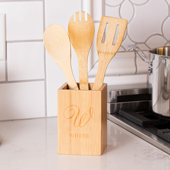 Small Bamboo Kitchen Set