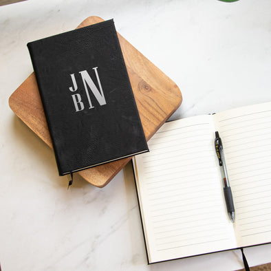 The Rest is Still Unwritten Leatherette Journal - Black