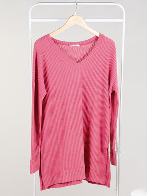 Yes You Need It V-Neck Sweater - Almond