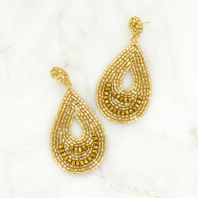 Sparkle and Shine Earrings - Gold