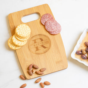 What's Cooking Arc Bamboo Mini Cutting Board