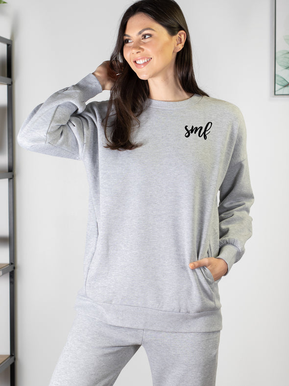 Don't Sweat It Jogger Set - Grey