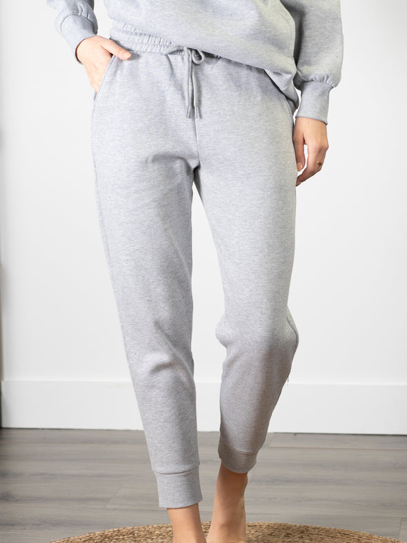 Don't Sweat It Jogger Set - Grey