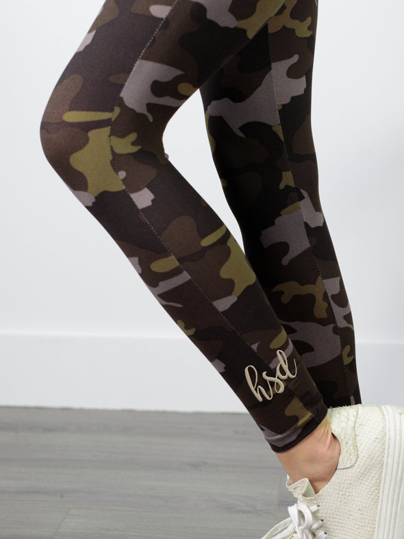 Hunt You Down Camo Leggings