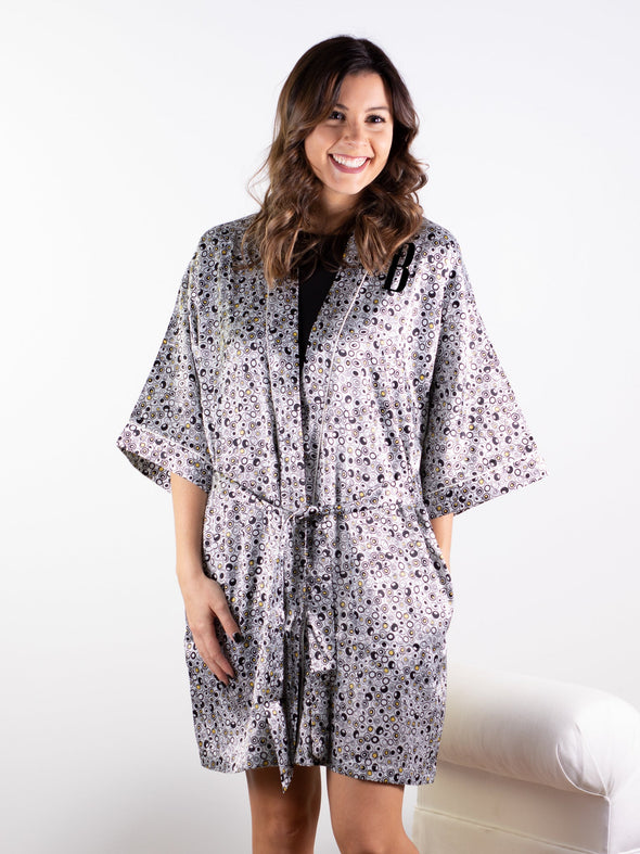 All Alone Kimono Robe - Dotted