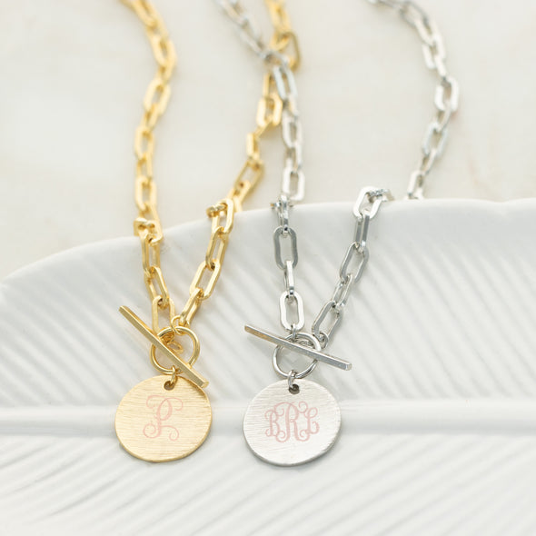 Circles Around This Town Necklace - Gold