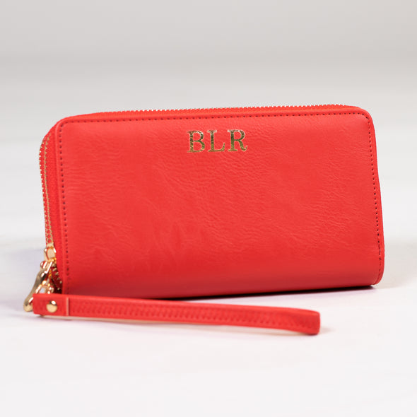 Double The Fun Wristlet/Wallet - Red