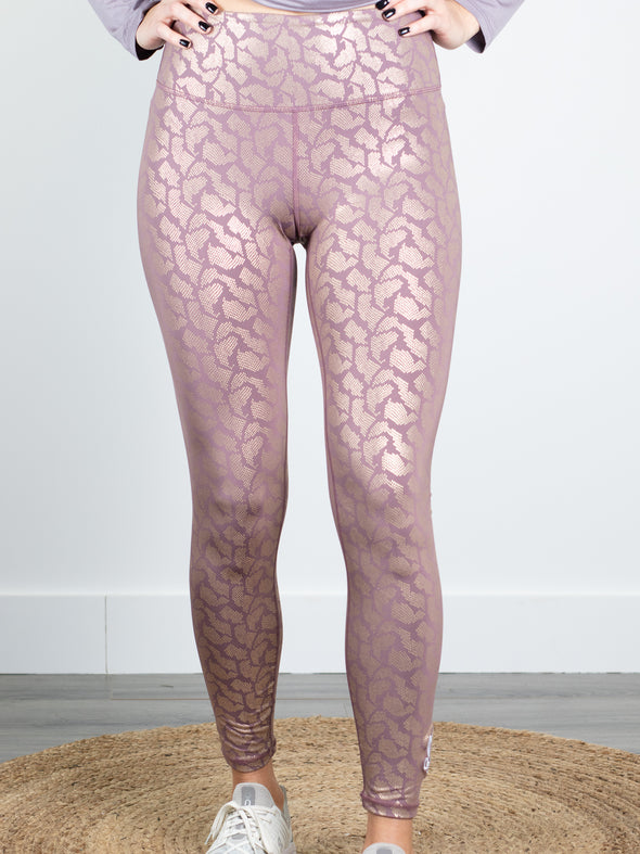 This is How We Do It Leggings - Mauve