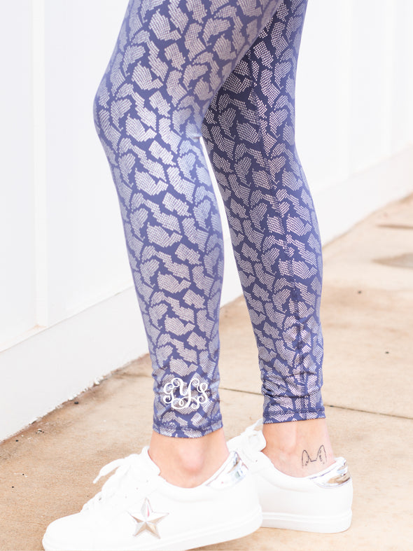 This is How We Do It Leggings - Navy