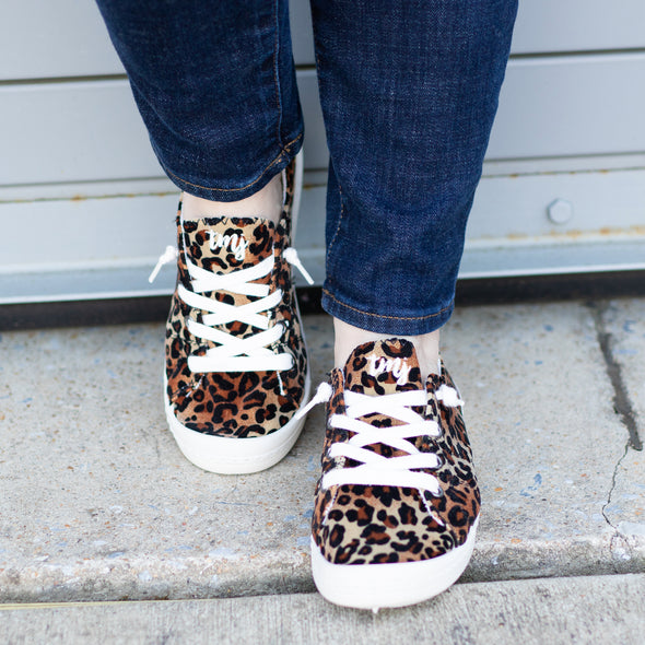 Walk In The Park Sneaker - Leopard