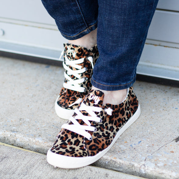 Walk In The Park Sneaker - Leopard