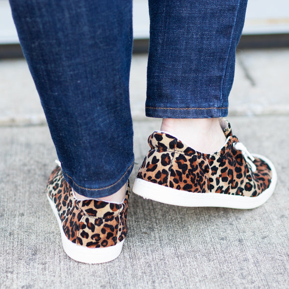 Walk In The Park Sneaker - Leopard