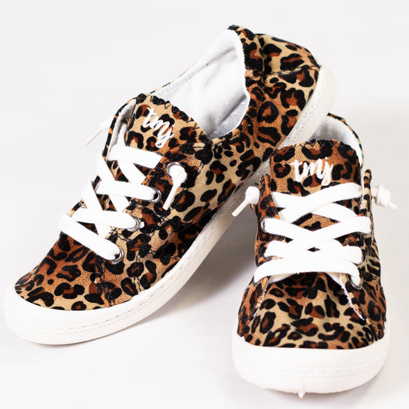 Walk In The Park Sneaker - Leopard