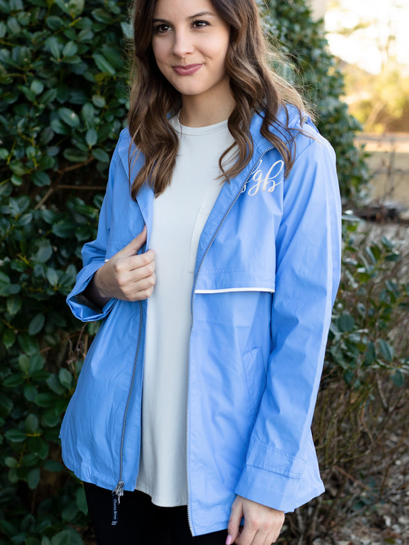 New Englander Rain Coat - Periwinkle