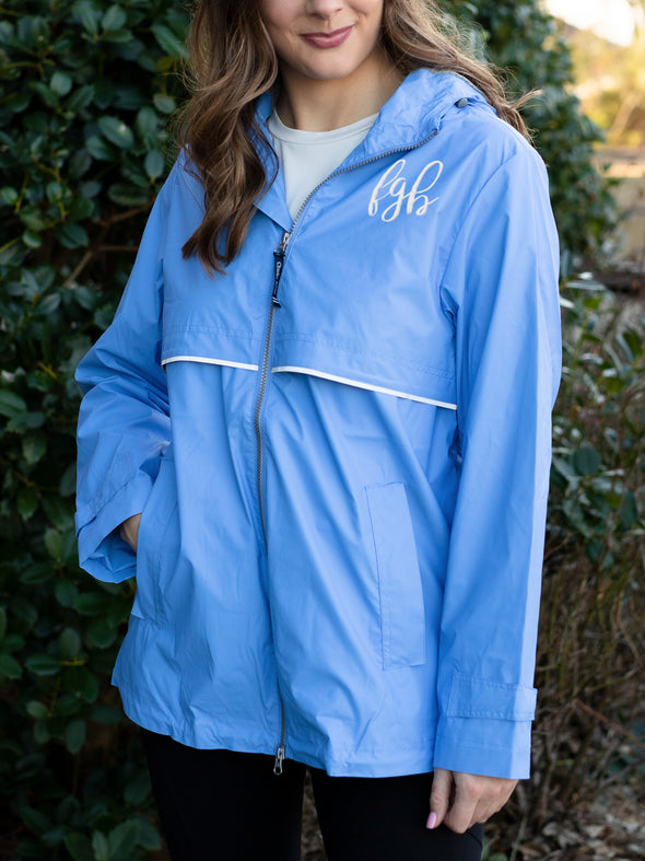 New Englander Rain Coat - Periwinkle