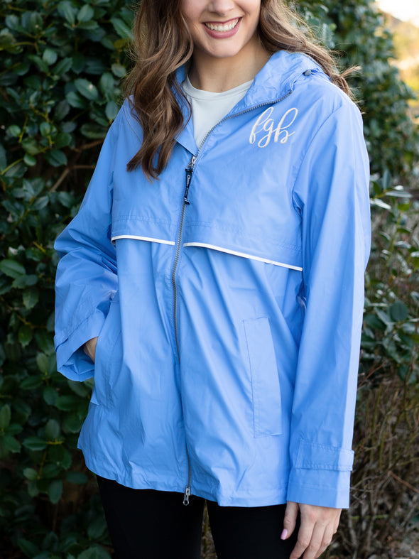 New Englander Rain Coat - Periwinkle