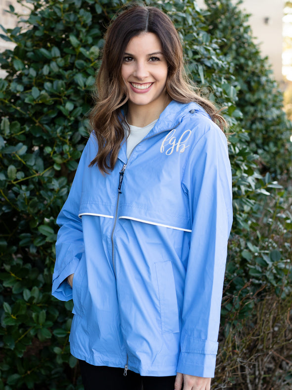 New Englander Rain Coat - Periwinkle