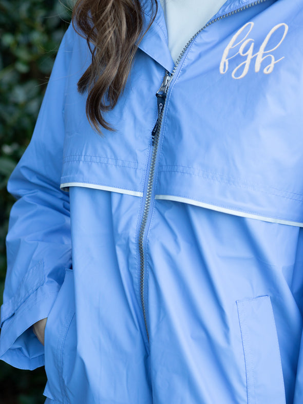 New Englander Rain Coat - Periwinkle