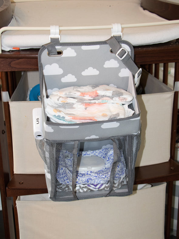 La Petit Nappy Stacker - Grey