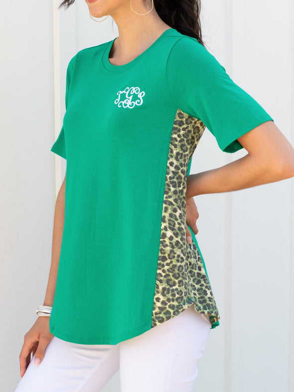 Running Wild Top - Green