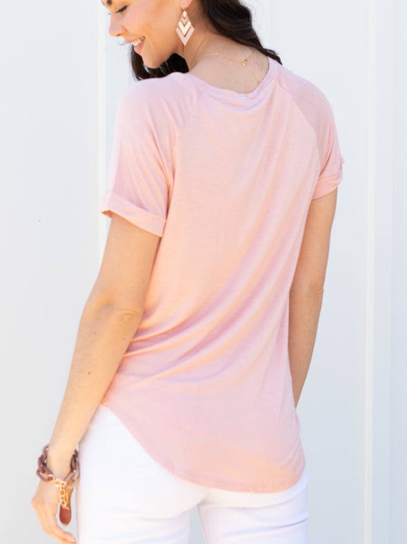 The Greatest Day Top - Blush