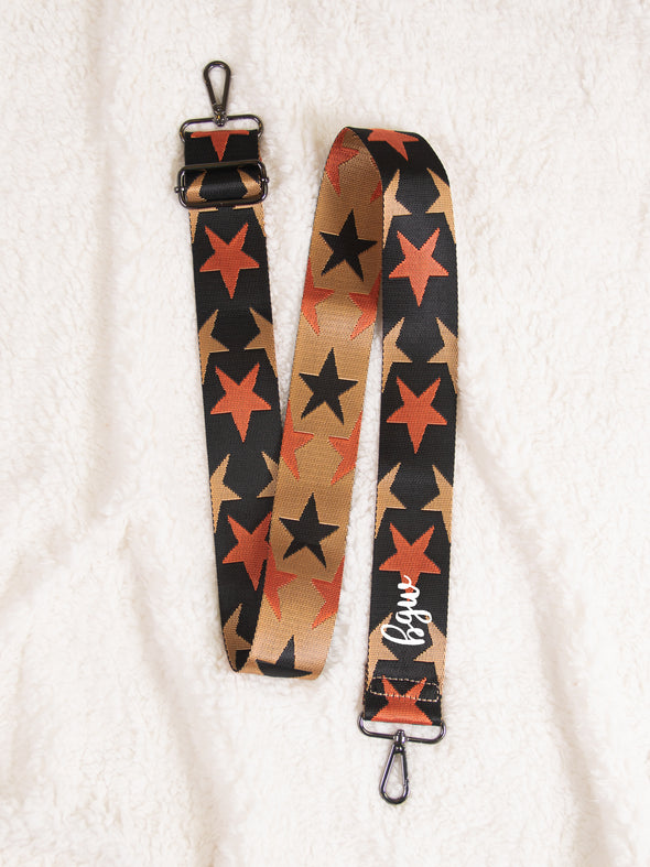 Shining Star Guitar Strap - Red