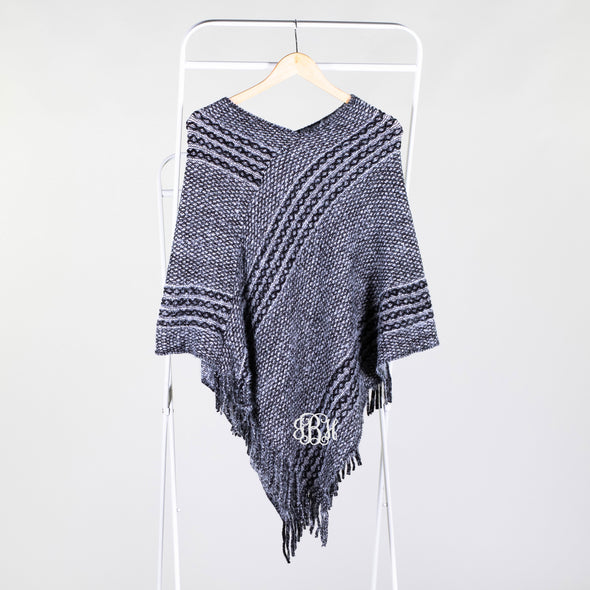 Crisp & Cool Knit Poncho