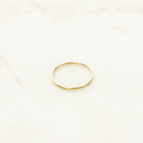 In The Details Stacking Rings - Faceted