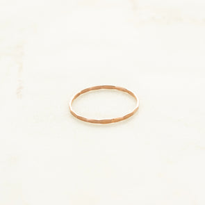 In The Details Stacking Rings - Faceted