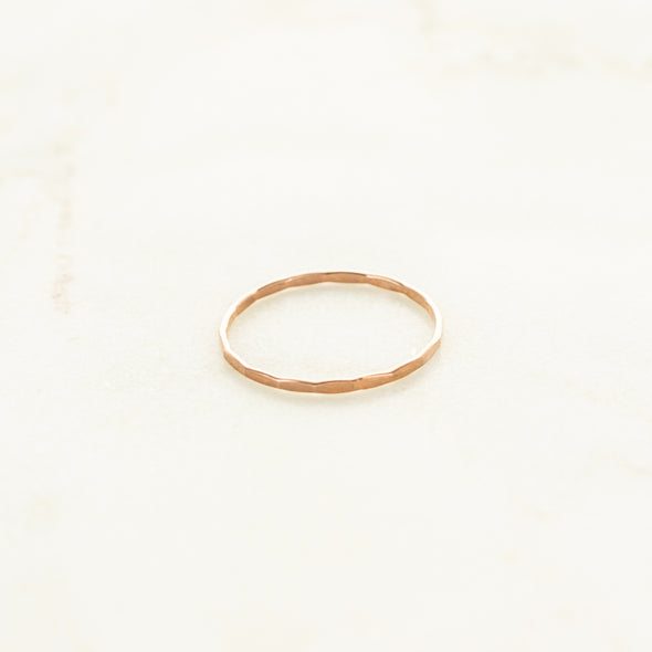 In The Details Stacking Rings - Faceted