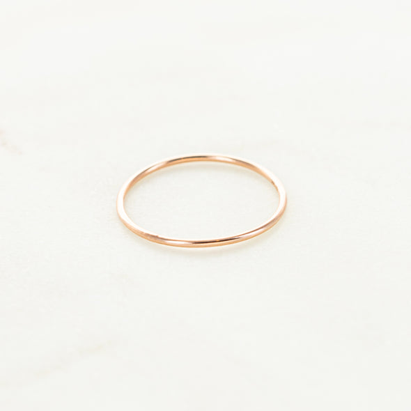 In The Details Stacking Ring - Smooth Round Wire