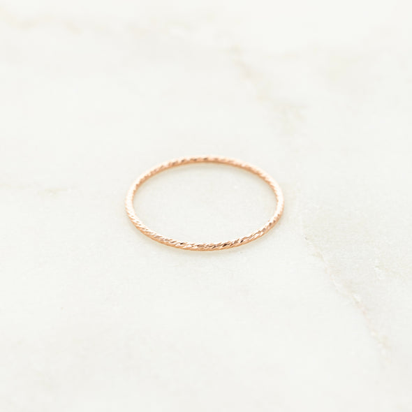 In The Details Stacking Rings - Sparkle Wire