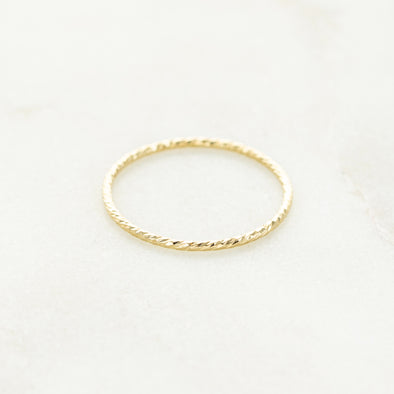 In The Details Stacking Rings - Sparkle Wire