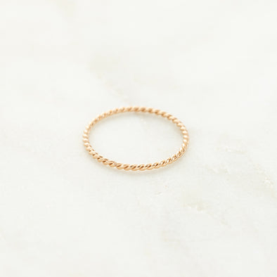 In The Details Stacking Ring - Braided