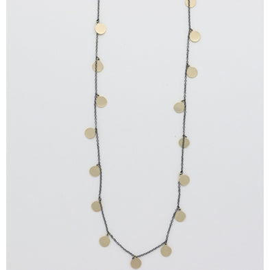 Simple Shimmer Layering Necklace