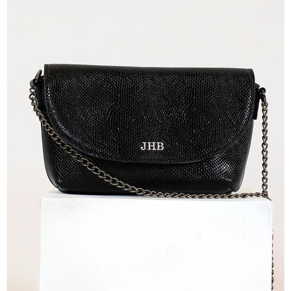 Black Amanda Crossbody Sling