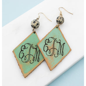 Mint Bold Moves Diamond Earrings